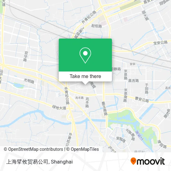 上海擘攸贸易公司 map