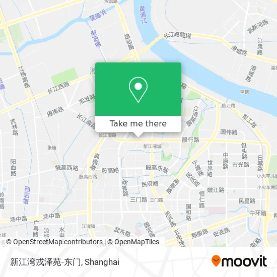 新江湾戎泽苑-东门 map