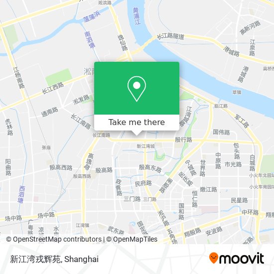 新江湾戎辉苑 map
