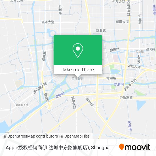 Apple授权经销商(川达城中东路旗舰店) map