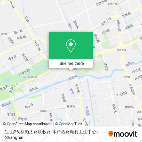 宝山26路(顾太路联牧路-水产西路顾村卫生中心) map