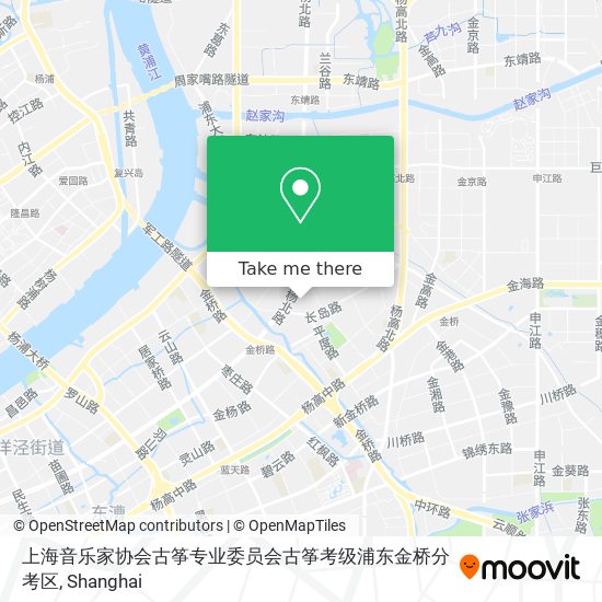 上海音乐家协会古筝专业委员会古筝考级浦东金桥分考区 map