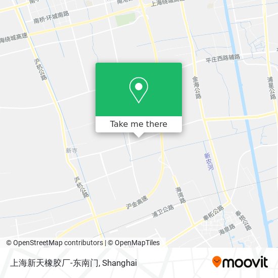上海新天橡胶厂-东南门 map