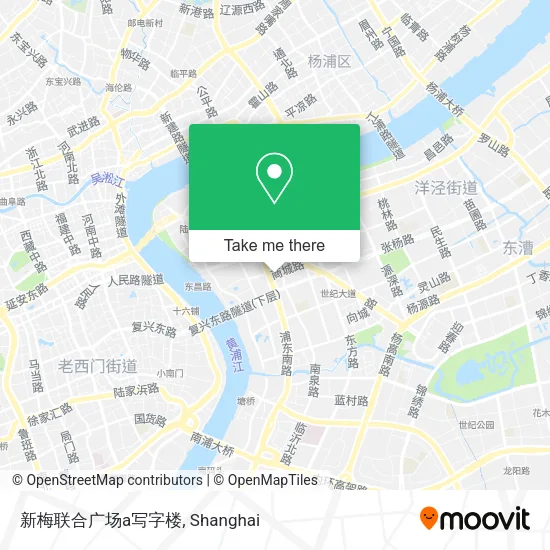 新梅联合广场a写字楼 map