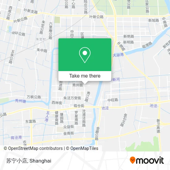 苏宁小店 map