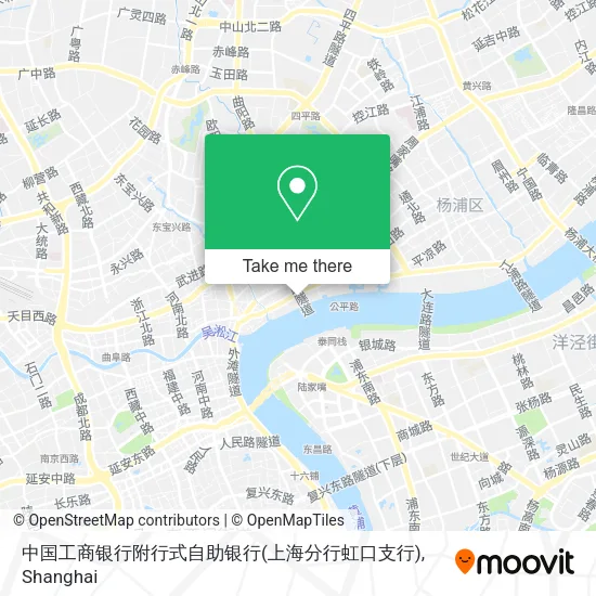 中国工商银行附行式自助银行(上海分行虹口支行) map