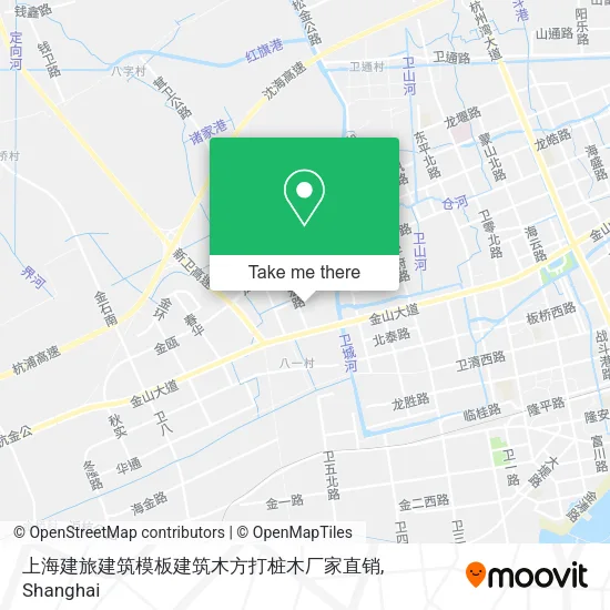 上海建旅建筑模板建筑木方打桩木厂家直销 map
