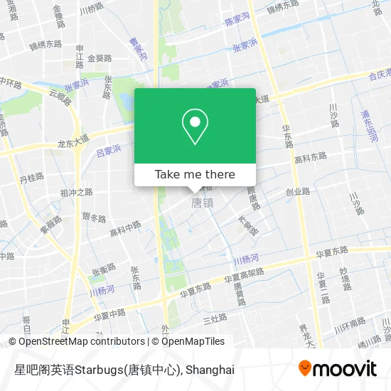 星吧阁英语Starbugs(唐镇中心) map