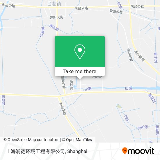 上海润德环境工程有限公司 map