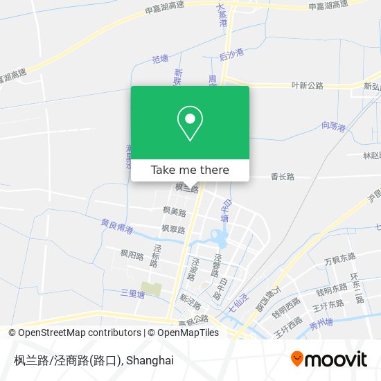 枫兰路/泾商路(路口) map