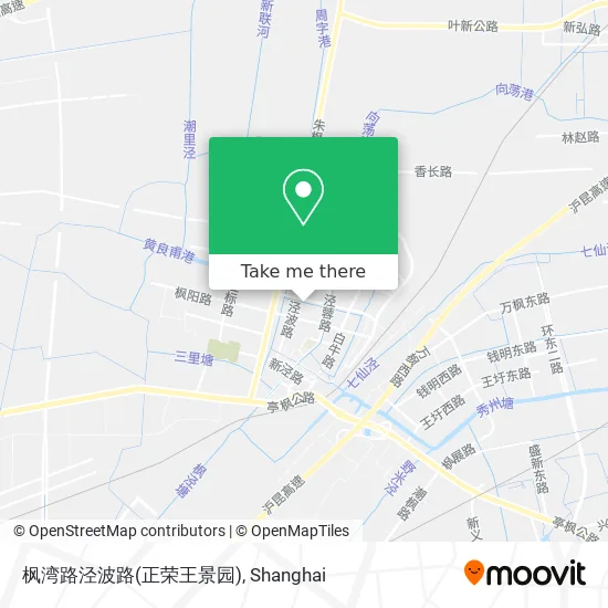 枫湾路泾波路(正荣王景园) map