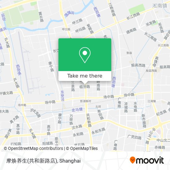摩焕养生(共和新路店) map