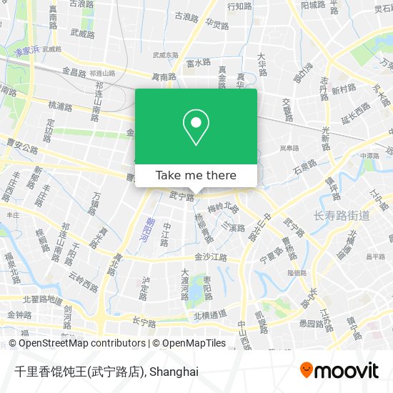 千里香馄饨王(武宁路店) map