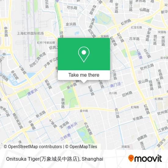 Onitsuka Tiger(万象城吴中路店) map