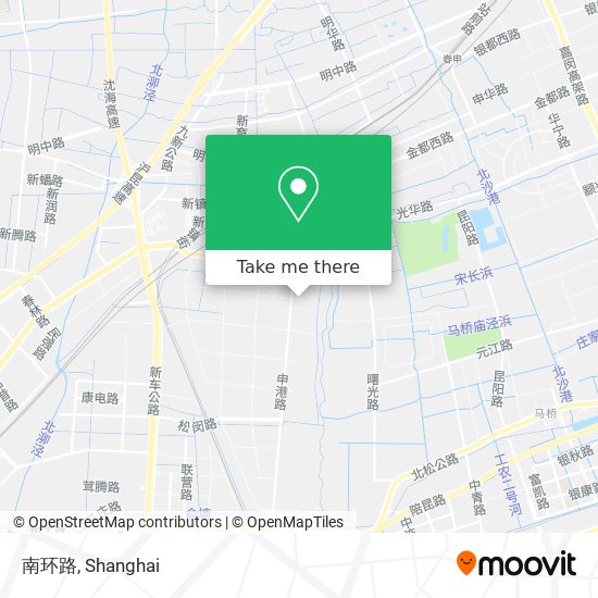 南环路 map
