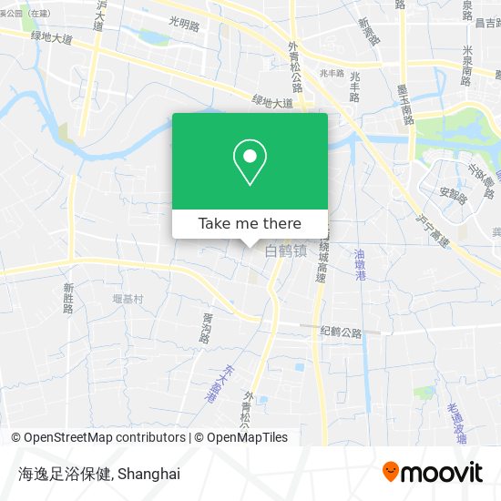 海逸足浴保健 map