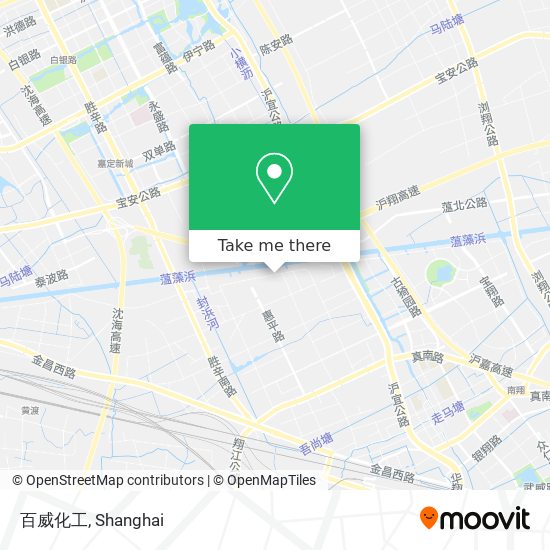百威化工 map