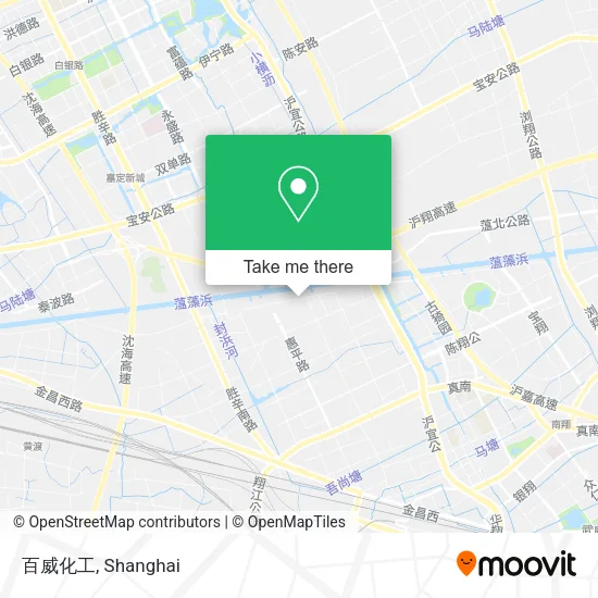 百威化工 map