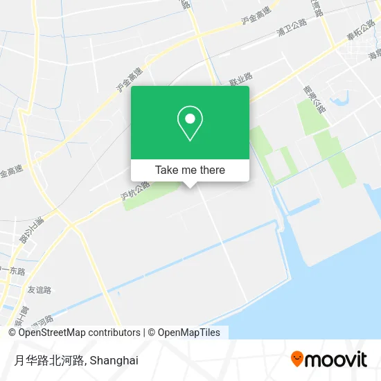 月华路北河路 map