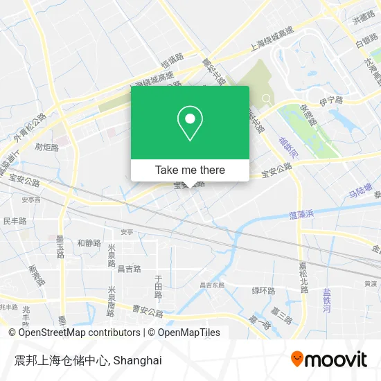 震邦上海仓储中心 map