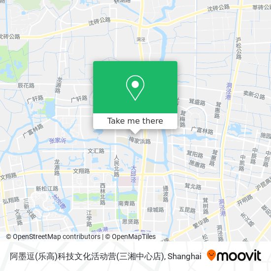 阿墨逗(乐高)科技文化活动营(三湘中心店) map