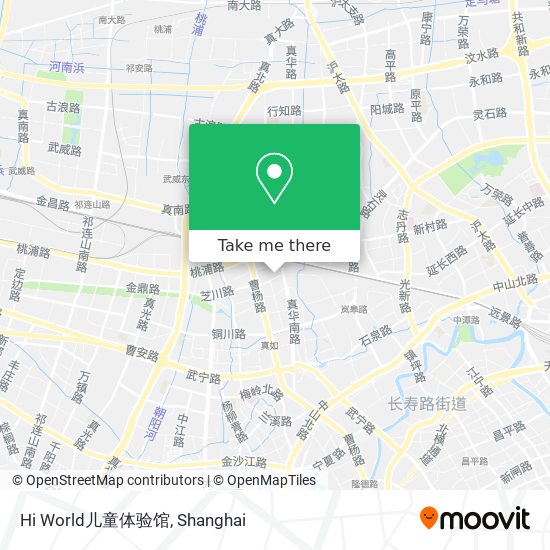 Hi World儿童体验馆 map