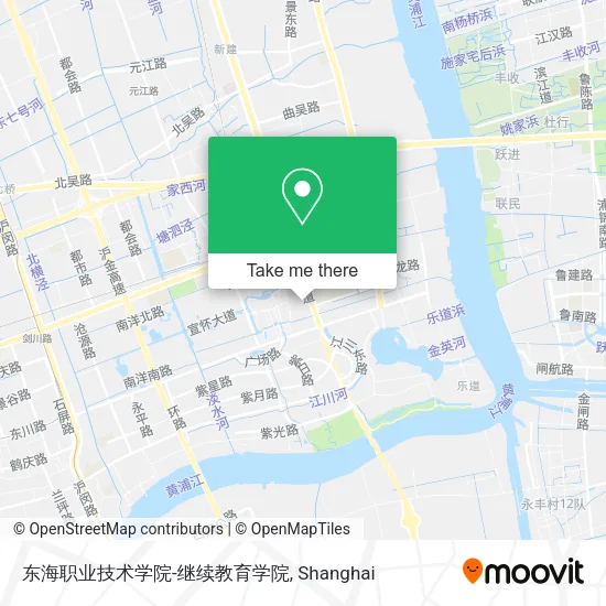 东海职业技术学院-继续教育学院 map