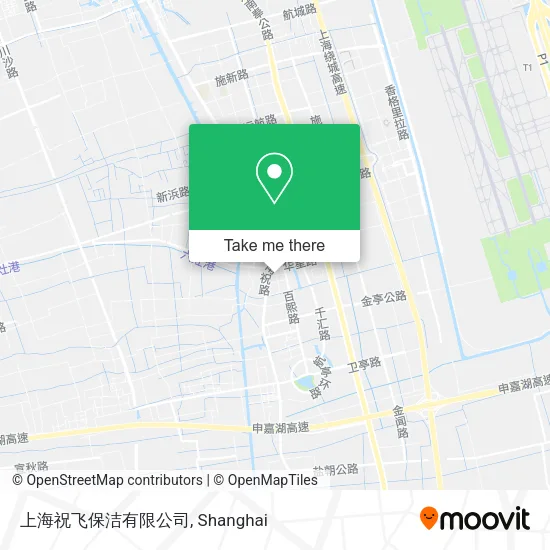 上海祝飞保洁有限公司 map