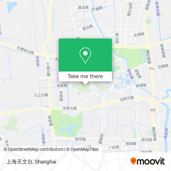上海天文台 map
