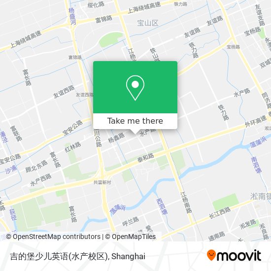 吉的堡少儿英语(水产校区) map