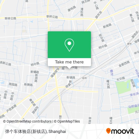 弹个车体验店(新镇店) map