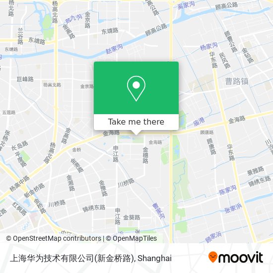 上海华为技术有限公司(新金桥路) map