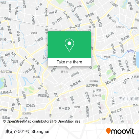 康定路501号 map