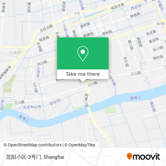 昆阳小区-3号门 map
