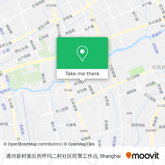 通河新村派出所呼玛二村社区民警工作点 map