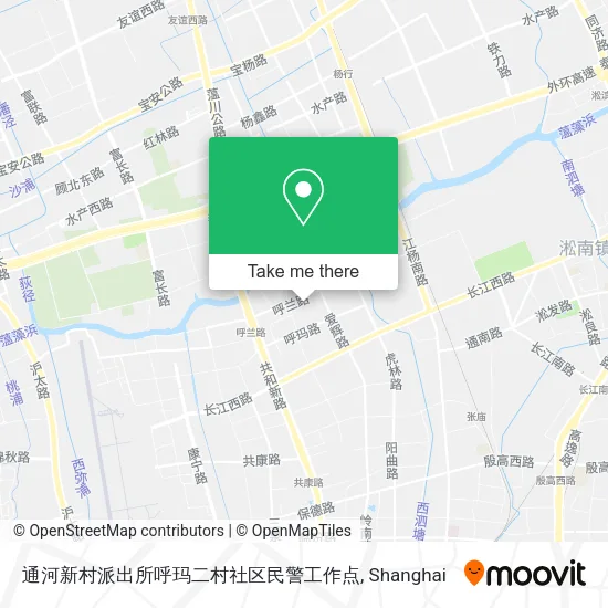 通河新村派出所呼玛二村社区民警工作点 map
