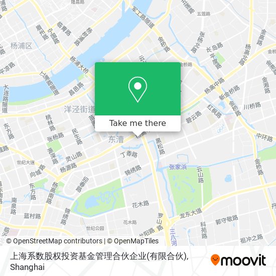 上海系数股权投资基金管理合伙企业(有限合伙) map