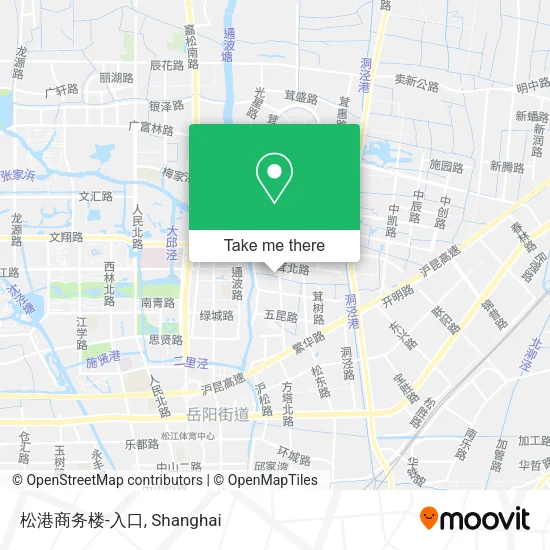 松港商务楼-入口 map
