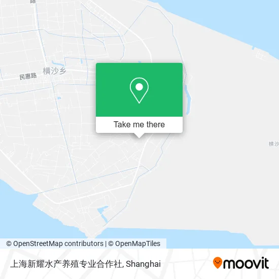 上海新耀水产养殖专业合作社 map
