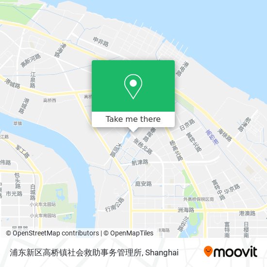 浦东新区高桥镇社会救助事务管理所 map