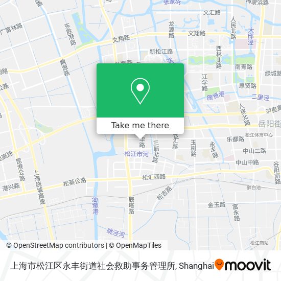 上海市松江区永丰街道社会救助事务管理所 map