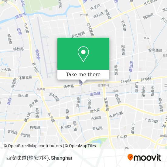西安味道(静安7区) map