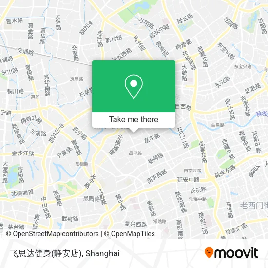 飞思达健身(静安店) map