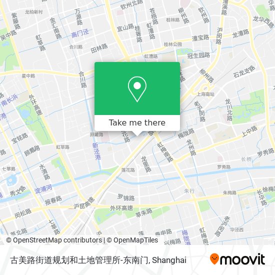 古美路街道规划和土地管理所-东南门 map