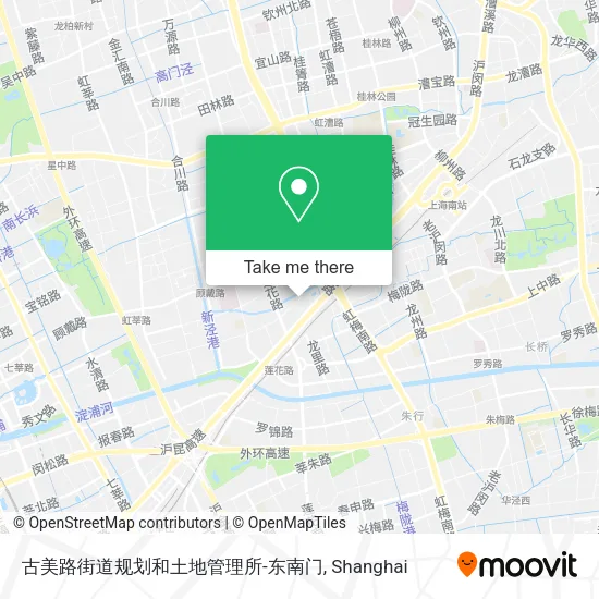 古美路街道规划和土地管理所-东南门 map