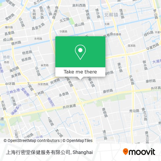 上海行密堂保健服务有限公司 map