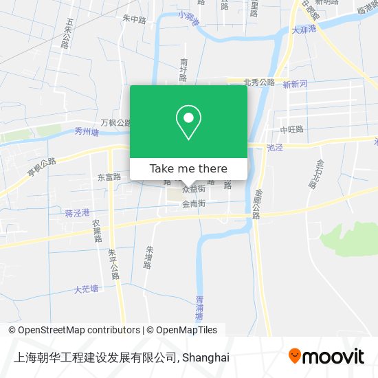 上海朝华工程建设发展有限公司 map
