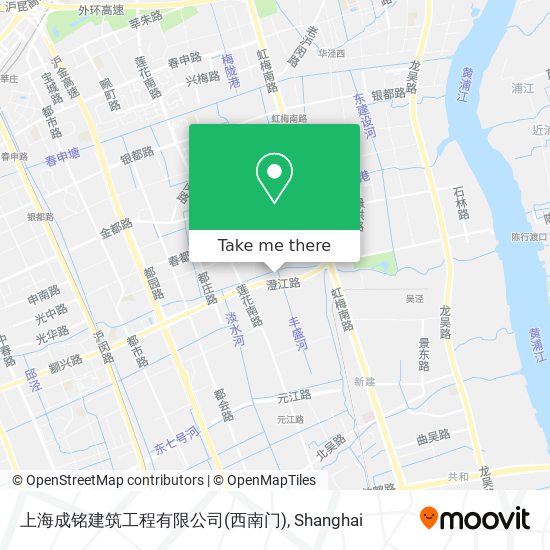 上海成铭建筑工程有限公司(西南门) map