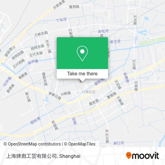 上海牌彪工贸有限公司 map