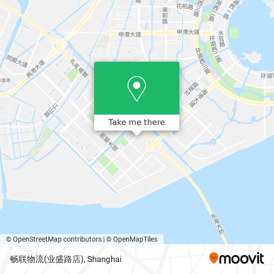 畅联物流(业盛路店) map